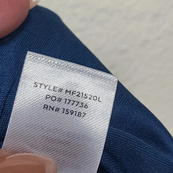 Lulus Shades of Love Teal Blue Satin Faux-Wrap Maxi Dress Wedding Party Prom - Picture 12 of 12